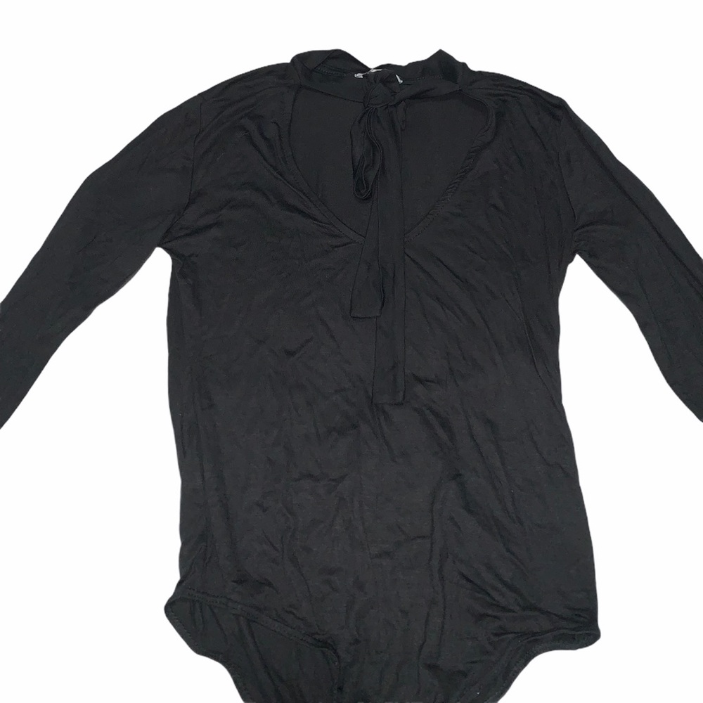 Brand new with tags, black bodysuit, size M.